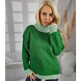 Pri Warm and cozy women's striped sweater autumn winter KEIRA | Shoptok.si