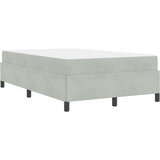  Krevetna konstrukcija Svijetlo siva 120 x 190 cm tkanina | shoptok.hr