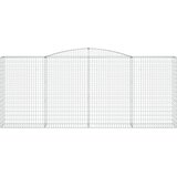  Lučne gabionske košare 9 kom 400x50x160/180cm pocinčano željezo | shoptok.hr