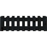  Povišena vrtna gredica crna 100x30x30 cm masivna borovina | shoptok.hr