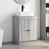  Set namještaja za kupaonicu Siva Sonoma Konstruirano drvo | shoptok.hr