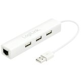 Logilink hub USB 2.0, 3 port, 1 LAN, mrežni adapter ( 5315 ) cene