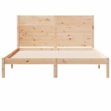  Dugi okvir kreveta bez madraca 160 x 210 cm masivno drvo | shoptok.hr