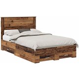 vidaXL Konstrukcija postelje Star les 120 x 190 cm Konstruiran les, (5000104407) | Shoptok.si