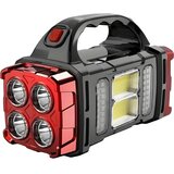  Solarna LED Kamperska Baterija s Powerbankom SR - 40474 - Crvena / Crna KP40474 | shoptok.hr