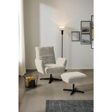 Dieter Knoll FOTELJ, krem barve tekstil | Shoptok.si