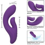 California Exotic Novelties rabbit vibrator "Stella Dual Pleaser" | Shoptok.si