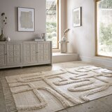 Flair Rugs Bež ročno tkana volnena preproga 240x340 cm Loma – | Shoptok.si