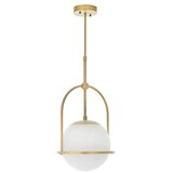  Endon 90844 - Luster na šipci ONTARIO 1xE27/10W/230V mesing | Eponuda.com