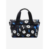 Desigual Black Women's Floral Handbag Margy Loverty 2.0 - Women Cene