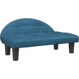 vidaXL Krevet za pse plavi 70x52x30 cm baršunasti | shoptok.hr