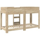 Krevet na kat za djecu Sonoma hrast 75 x 190 cm | Eponuda.com