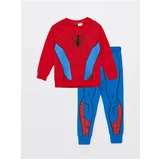 LC Waikiki Crew Neck Spiderman Printed Long Sleeve Boys Sweatshirts And Sweatpants.