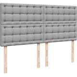  Otomanski krevet s madracem&LED svijetlosivi 180x200cm tkanine | shoptok.hr