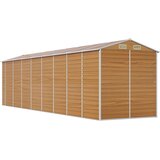  Vrtno spremište svjetlosmeđe 191 x 725 x 198 cm pocinčani čelik | shoptok.hr