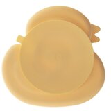 Orion Žuti silikonski dječji tanjur 19x19,5 cm Chicken – | shoptok.hr