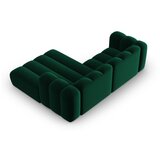 Micadoni Home Temno zelena kotna sedežna garnitura (desni kot) Lupine – | Shoptok.si