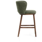Kave Home Tamno zelena podstavljena barska stolica (visine sjedala 65 cm) Ciselia – | shoptok.hr