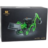 Bager utovarivač na daljinsko upravljanje Huina 1:14 - zeleni | Shoptok.si