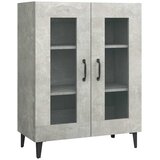  Komoda siva boja betona 69,5x34x90 cm od konstruiranog drva | shoptok.hr