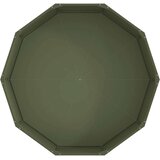  Cvetlično korito Oljčno zelena 120 x 120 x 35 cm Jeklo, (5000207408) | Shoptok.si