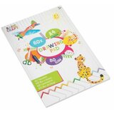  Blok papira za crtanje a4 80gsm, 60 lista cr0011/ge ( 35/10167 ) Cene
