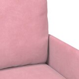  Sedežne garniture 3 pcs Roza 115 x 56 x 80 cm Vezani les | Shoptok.si