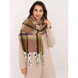 Wool Fashion Italia Scarf-AT-SZ-231501.03X-brown | Shoptok.si