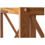 Unique Furniture Regal od punog hrasta u prirodnoj boji 70x87 cm X-Shelf – | shoptok.hr