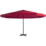  Zunanji senčnik z aluminijastim drogom 500 cm bordo rdeč, (20692866) | Shoptok.si