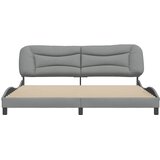  Okvir za krevet bez madraca Hvar svjetlosivi 200 x 200 cm od tkanine | Eponuda.com