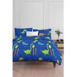 set posteljine Dinolar, 140x200 cm, Teget