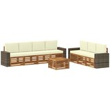  Setovi sofa 8 kom. Čvrsto drvo akacije | shoptok.hr