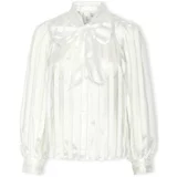 Y.a.s Topi & Bluze YAS Jose Shirt L/S - Star White Bela