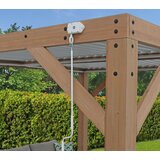 WESTMANN Charles 1311 | Pergola s letvičastim krovom | 4x3 m - BRANDED IN GERMANY | shoptok.hr