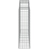  Lučne gabionske košare 13kom 200x50x140/160cm pocinčano željezo | shoptok.hr