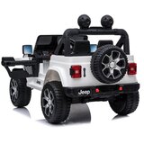  Licencirani auto na akumulator Jeep Rubicon 4x4 - bijeli | shoptok.hr