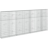  Gabion s žicom debljine 3,5 mm i mrežom 5x10 cm 350x20x150 cm | shoptok.hr