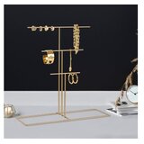 WALLXPERT stalak za nakit TK-006, 40x41x15, zlatna boja Cijene