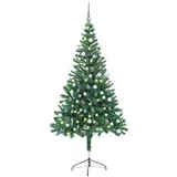  Umjetno božićno drvce LED sa setom kuglica 150 cm 380 grana