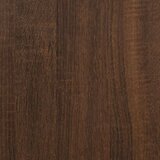  Bočni stolić smeđa boja hrasta 40x40x40 cm konstruirano drvo | shoptok.hr