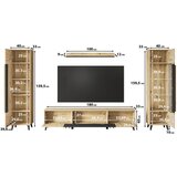 XXXL DNEVNI REGAL, črna | Shoptok.si