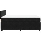  Krevet s oprugama i madracem crni 140x200 cm baršunasti | shoptok.hr