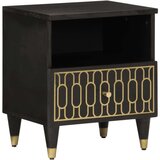  Nočna omarica 2 kosa 40x33x46 cm trdna borovina | Shoptok.si