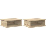  Noćni ormarić 2 pcs Sonoma hrast 40 x 31 x 15 cm | shoptok.hr