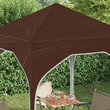  Rastezljivi šator za zabave 194 x 194 x 245 cm Smeđa | shoptok.hr