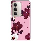 Torbica Silikonska Print Skin za Xiaomi Redmi 15 4G Pink Orchid | Eponuda.com