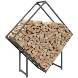  Stalak za drva antracit 100x25x100 cm Hladno valjani čelik | shoptok.hr