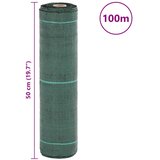  Membrana za korov zelena 0,5x100 m PP | shoptok.hr