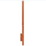  Uzglavlje voštano smeđe 135 cm od masivne borovine Smeđa 140.5 x 100.5 cm | Shoptok.si